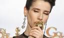 Sally Hawkins with her Golden Globe for best actress in a musical/comedy - Sally-Hawkins-with-her-Go-001