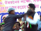 Mamata Banerjees nephew Abhishek slapped during a rally.