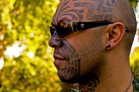 \x3cb\x3eMaori\x3c/b\x3e Face Tatoo.