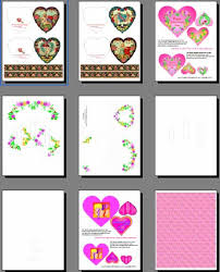 valentines cards printable