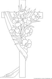 coloring pictures cross