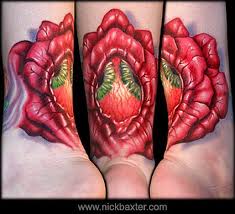 tattooed foot