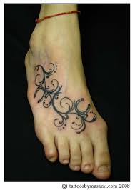 vine design tattoos