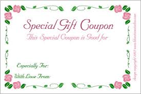 printable gift certificates