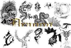 dragon photoshop brushes