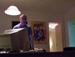SoulEye in his appartment at