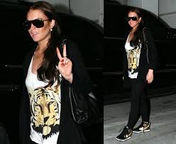 lindsay lohans leggings