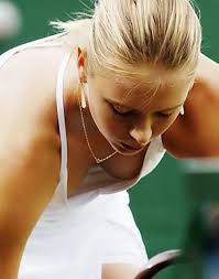 Maria Sharapova up skirt