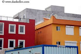colorful buildings