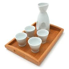 Swissmar Bamboo Sake Set