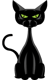 black cat clip art