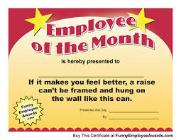 funny employee awards