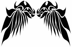 tribal wings design