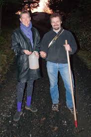 Lorraine and Charlie show off
