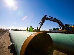 Keystone XL oil pipeline.