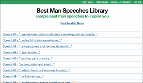 sample best man speeches