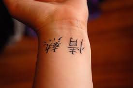 kanji strength tattoos