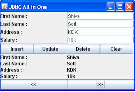 jdbc example