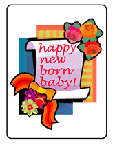greetings for new born baby