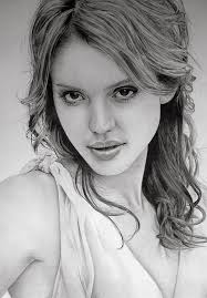 jessica alba drawings