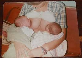 angelina jolie breastfeeding twins