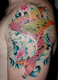 tattoos of koi fish