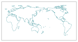 world map outline countries