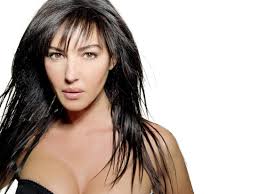 Monica Bellucci hair