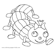 caterpillar coloring sheet