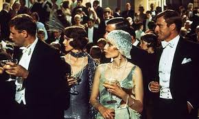 In the novel, Gatsby never