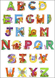 the alphabet in bubble letters