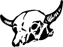 bull skull clip art