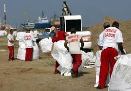 bp hires prison workers for tax credit