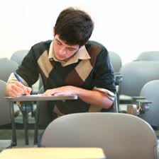 ACT or SAT test;