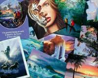 assorted greeting cards