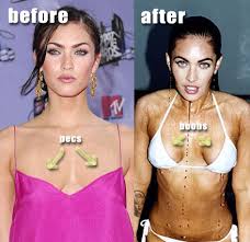 megan fox fakes