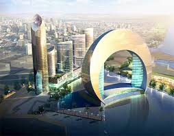 Death Star Lunar Hotel in Baku