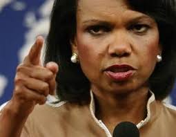 Condoleeza Rice describes