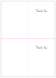 printable thank you cards