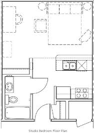 Studio Apartments Plans