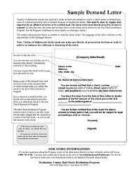 demand letter sample