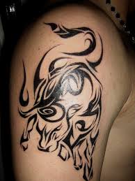 bull tattoo design