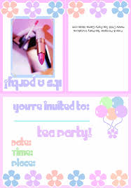 printable party invitations