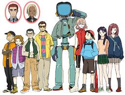 una caricatura mui loca flcl Flcl-chara