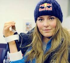 American Lindsey Vonn, winner