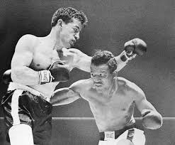 fights Rocky Graziano