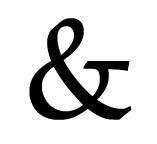 Do you use the ampersand