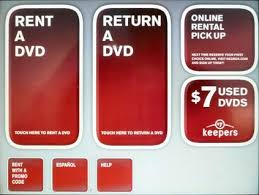 at select Redbox kiosks,