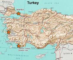 turkey map