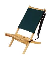 wood beach chair
